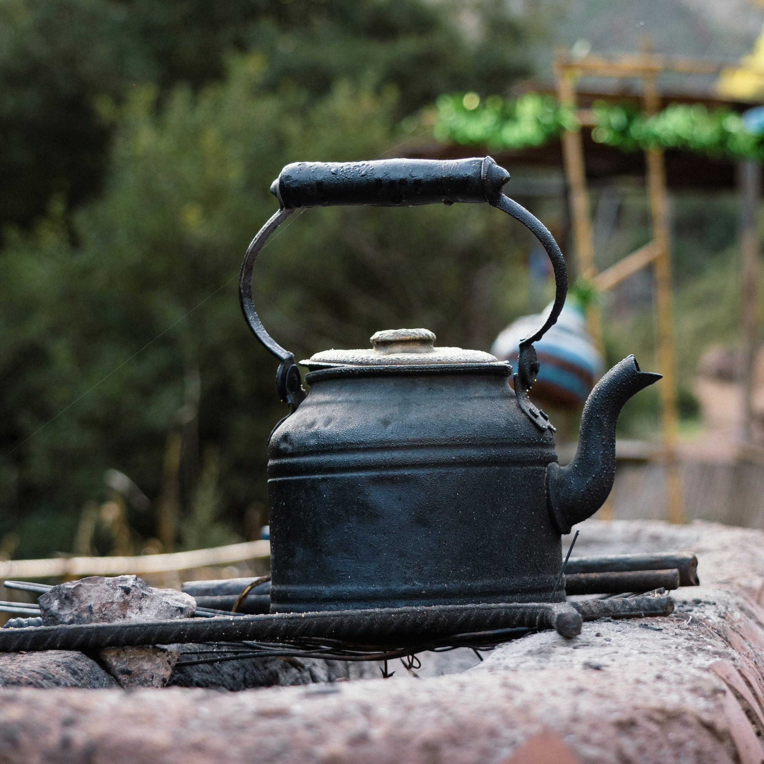 Taiga Stainless Steel Water Kettle – Classic Outdoor Camping Cooker